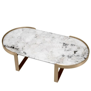 Mesa de Centro de Metal Negra Estilo Marroquí, Mesas Modernas para el Hogar y el Gimnasio, Muebles Versátiles para Sala de Estar - Product Image 3