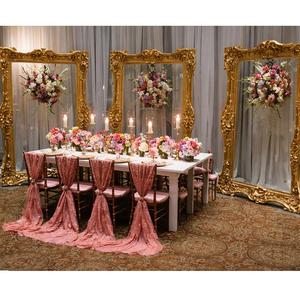 Paneles de Fondo para Fotografía de Bodas, Diseño Moderno, Cuadrados, Dorados, de Fibra de Vidrio Ligera, Tamaño Personalizado, Elegantes - Product Image 1