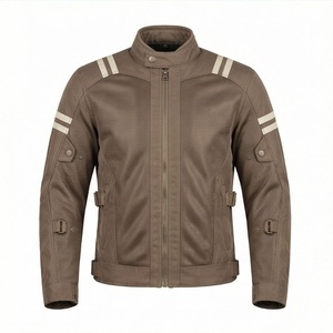 Blouson de moto pour homme, couleur personnalisable, vêtement de protection pour motard avec protections, blouson d'été en maille pour motocross - Product Image 1