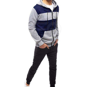 Conjunto Deportivo Informal de Invierno para Hombre, con Capucha y Cordón Ajustable, Ecológico, 100% Algodón, Cómodo para Entrenamiento, Gimnasio y Running - Product Image 4