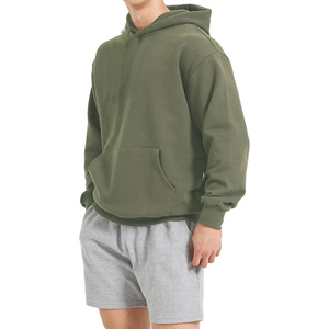 เสื้อฮู้ดดี้แบบหนาพิเศษรุ่นใหม่ล่าสุดสำหรับผู้ชาย ตกแต่งด้วยคริสตัล แขนเสื้อแบบปกติ เนื้อผ้านุ่มหนา - Product Image 5