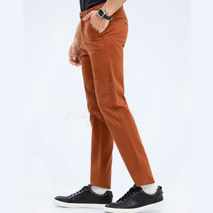 Pantalons chino pour hommes, mode décontractée haut de gamme pour un look élégant, coupe ajustée, tissu de qualité supérieure, confortable, durable, pour un usage quotidien - Product Image 3