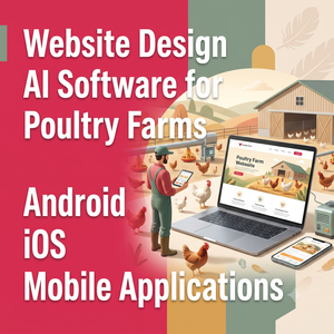 Software de IA para Diseño de Sitios Web para Granjas Avícolas, Aplicaciones Móviles Android iOS, Plugin para WordPress y Shopify, Software de IA para CRM, Comercio Electrónico - Product Image 1