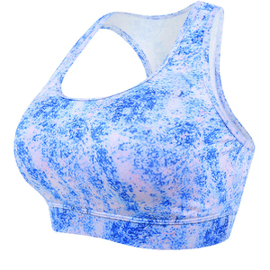 Wholesale Women Ladies Athletic High <b>Stretched</b> Workout Yoga Fitness Push up Sports <b>Bra</b> with Custom Design - Product Image 1