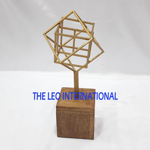 Hot Selling Decorating Style Sun Burst Shape Sculpture Modern Luxury Stylish Fancy <b>Gold</b> Color Stylish Modern <b>Mirror</b> Sculpture - Product Image 4