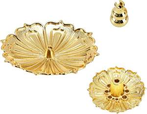 Premium Religious Cultural <b>Bakhoor</b> Incense <b>Burner</b> Metal Construction Eco-friendly Durable Design for Elevating Home Aroma - Product Image 6