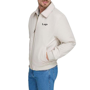 เสื้อแจ็คเก็ตบอมเบอร์ขนแกะโพลีเอสเตอร์สำหรับฤดูหนาว แบบ unisex กันน้ำ เป็นมิตรกับสิ่งแวดล้อม หนานุ่ม รับผลิตแบบ OEM ออกแบบเองได้ คอตั้ง ติดกระดุมด้านหน้า - Product Image 5