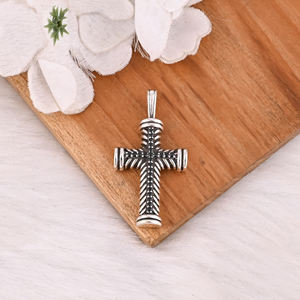 New Arrival 925 Sterling Silver <b>Black</b> Cz <b>Pendant</b> Design Custom Jewelry Manufacturer Cross <b>Pendant</b> Jewelry Religious <b>Pendant</b> - Product Image 2