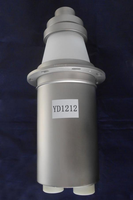 Lampe triode de refroidissement par eau 120KW HF BW1185J2/YD1212, lampe électronique d'amplificateur de vide de puissance HF BW1185J2/YD1212