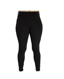 High Waist Full Seat Anti Slip Silicone Equestrian Horse Riding Silicone Riding Tights with Back <b>Phone</b> Pockets - Product Image 1