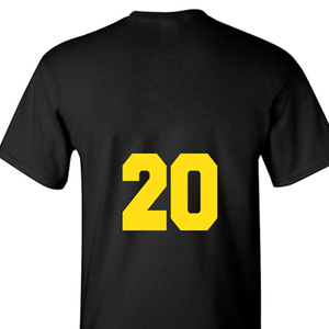 Camiseta de Lacrosse Unisex, Transpirable, Ligera, de Secado Rápido, Nuevo Estilo, Cómoda, de Poliéster, Duradera, Estampada, en Oferta, MOQ Bajo, Ropa Deportiva - Product Image 3