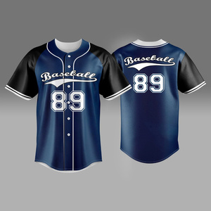 Camiseta de Béisbol Personalizada con Franjas, Nombre y Número Personalizados, Camisetas Deportivas para Hombre y Mujer, Fabricante de Ropa Deportiva - Product Image 6