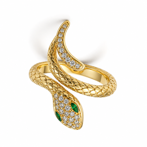 Premium Natural Serpentine Ring Gemstone Jewelry Handmade Fashion Ring for Men Women Custom Design Wholesale and Retail Supply - Product Image 3