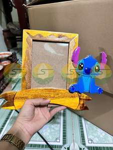 Marcos de Madera para Fotos, Intarsia, Artesanía en Madera Hecha a Mano, Alta Calidad, Duraderos, 15x20cm, Fábrica en Vietnam, Diseño Personalizado - Product Image 6