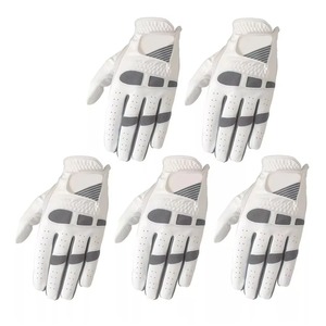 Guantes de Golf Blancos para Adultos, Extra Cómodos, Duraderos, de Piel de Oveja, Transpirables, con Excelente Agarre y Antideslizantes para Deportes al Aire Libre - Product Image 4
