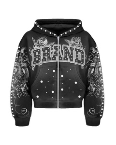 Sudaderas con Capucha de Invierno Unisex para Hombre, 100% Algodón de Alta Calidad, Logotipo Bordado Personalizado, Servicio OEM, Ecológicas, de Secado Rápido - Product Image 1