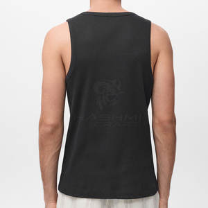 Camiseta sin mangas transpirable de estilo moderno y a la moda para hombre, ideal para entrenamiento en el gimnasio, actividades deportivas y uso casual. - Product Image 3