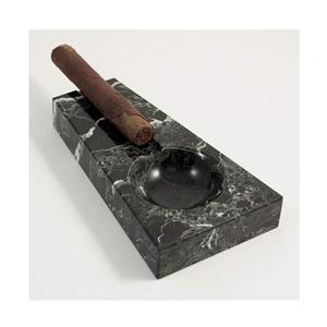 Square Marble <b>Ashtray</b> Black White & Brown Natural Stone Smokeless Design Decorative <b>Ashtray</b> - Product Image 2