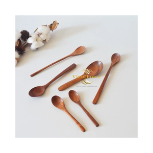Eco Friendly Wooden <b>Spoon</b> Natural Cooking Utensil for Kitchen and Food Preparation - Product Image 5