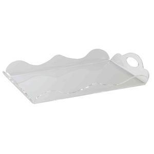 Decorative Acrylic Serving Tray With Modern Artistic Design For <b>Coffee</b> <b>Table</b> Styling And Luxury Home Decor - Product Image 4