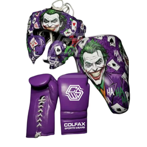 Ensemble de boxe en cuir personnalisé professionnel pour l'entraînement complet de MMA et de kickboxing, équipement de protection personnalisé avec logo et couleur sur mesure - Product Image 4