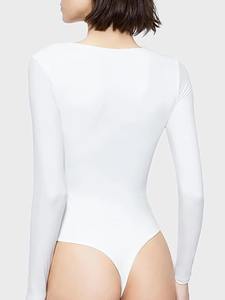 ชุดว่ายน้ำผู้หญิงคุณภาพพรีเมียมแบบใหม่ ระบายอากาศได้ดี แขนยาว ชุดว่ายน้ำลำลองสำหรับฤดูร้อน ดีไซน์ทันสมัยสั่งทำได้ ชุดวันพีซ - Product Image 4