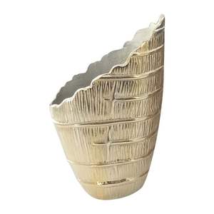 Jarrón de Flores de Aluminio Hecho a Mano, Moderno, Estilo Indio, con Acabado Dorado, para Decoración del Hogar, Venta al Por Mayor - Product Image 4