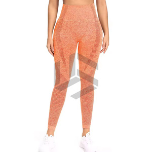 ชุดโยคะผู้หญิงขายดีที่สุด ดีไซน์ล่าสุด โลโก้ด้านหน้า เอวสูง ระบายอากาศได้ดี เป็นมิตรกับสิ่งแวดล้อม ชุด 2 ชิ้น แบบเรียบง่าย ยั่งยืน - Product Image 6