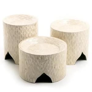 แท่นวางช็อกโกแลตสีชมพูประดับมุกสำหรับจัดวางขนมหวาน ตกแต่งโต๊ะงานเลี้ยงที่บ้าน และตกแต่งสไตล์หวานหรูหราจากอินเดีย - Product Image 3