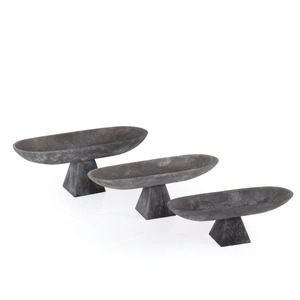 Bol en résine Zenvellora Elite, plat de service artisanal en résine haut de gamme pour une restauration contemporaine, une décoration intérieure de luxe et une présentation artistique des aliments - Product Image 3