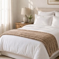 Plaid chauffant 50x60 pouces, tissage gaufré, 12 niveaux de chaleur, chauffage rapide, minuterie 1-12h, protection contre la surchauffe, vente en gros usine