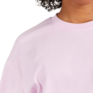 T-shirt en coton pour femme, ample, décontracté, à manches courtes, col rond, confortable, basique, fabricant OEM ODM, vente en gros personnalisée - Product Image 2