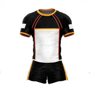 Maillots de rugby personnalisables - 100% polyester, impression numérique, respirant, séchage rapide, nom de l'équipe personnalisé, logo, positions, unisexe, adulte - Product Image 6