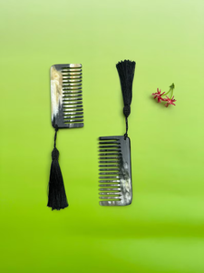 Peine de Cuerno de Búfalo Natural Premium para Uso en Salón, Peine de Cuerno de Buey para Cabello Rizado - Product Image 5