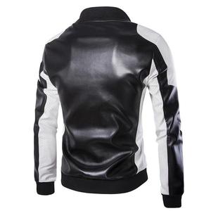 Veste en cuir véritable pour homme, de qualité supérieure, best-seller, style motard, fermeture éclair, veste bomber décontractée, veste de qualité pour homme - Product Image 2