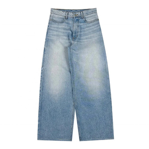 Service OEM, vente en gros, jeans d'hiver pour hommes sur mesure, 100% coton denim, streetwear décontracté, marque privée - Product Image 6
