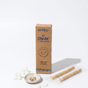 Herbal Organic Miswak Teeth Cleaning Sticks Pack of 2 with Wooden Holder Natural Fresh Breath Gum Care and Teeth Cleaning - Product Image 4