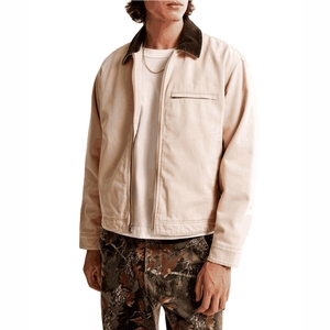 Chaqueta de Trabajo de Lona de Diseño Clásico, Abrigo Utilitario Resistente con Múltiples Bolsillos y Soporte OEM - Product Image 2