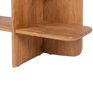 Estante de Pared Ajustable de Madera Maciza Moderna, Organizador de Almacenamiento para Dormitorio, Apartamento, Villa, Sala de Estar, Recibidor, Hogar - Product Image 3