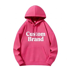 Cotton <b>Hoodie</b> 450G Heavyweight <b>Gothic</b> Streetwear Washed Pullover Puff Print Winter High Quality Customized Design In Stock Vendo - Product Image 2