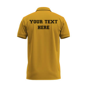 Camisetas Polo Casuales de Manga Corta para Hombre, Antiencogimiento, Tejido de Poliéster/Algodón, 200gsm, Impresión Serigráfica Personalizada en la Parte Delantera - Product Image 6