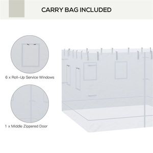 Universal Replacement Netting for Pop-Up Tent Canopy Walls - Product Image 5