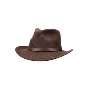 Sombrero de Vaquero Occidental con Logotipo Personalizado, Sombrero de Fieltro de Ala Ancha, Estilo Country, Sombrero para Fiestas y Festivales, Fabricante - Product Image 2