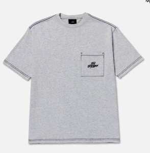 Camisetas de algodón grueso para hombre, estilo urbano, informales, personalizadas, de alta calidad, con estampado y bolsillo. - Product Image 1