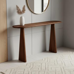 Mesa Consola de Madera para Entrada, Sala de Estar, Pasillo, Mesa Auxiliar de Sofá, Mueble de Almacenamiento para Decoración del Hogar - Product Image 4