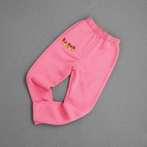 Streetwear Men's Canvas Pants 100% Cotton Breathable Eco-Friendly <b>Oversize</b> Baggy Fit Straight Sweatpants - Product Image 4