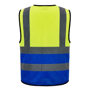 Chaleco de Seguridad de Tela de Malla Transpirable, Logotipo Personalizado, Alta Visibilidad, Ropa de Trabajo para Exteriores, Chaleco Reflectante de Seguridad Nocturna, Fabricante - Product Image 6