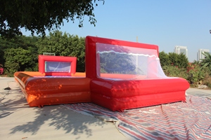 Cancha de fútbol inflable en oferta para eventos deportivos de fútbol comercial al aire libre. - Product Image 3