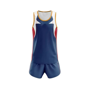 Uniformes de atletismo y gimnasia diseñados a medida con MOQ bajo, fabricados directamente en fábrica, ropa deportiva para pista y campo. - Product Image 2