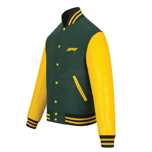 Comfortable Custom Made Design Stand Collar Lettermen <b>Jacket</b> for <b>Men</b> <b>Long</b> Sleeves Breathable Winter <b>Jacket</b> Online Sale - Product Image 2